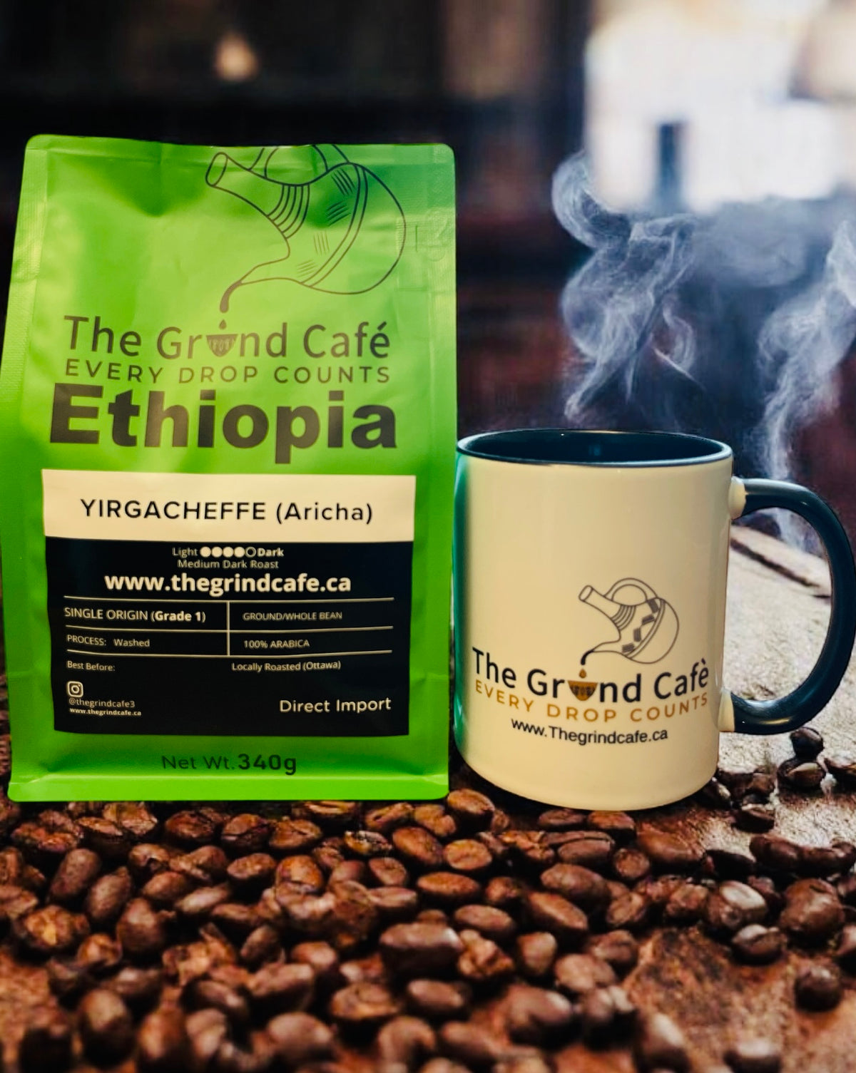 Yirgacheffe (Washed) Medium Dark
