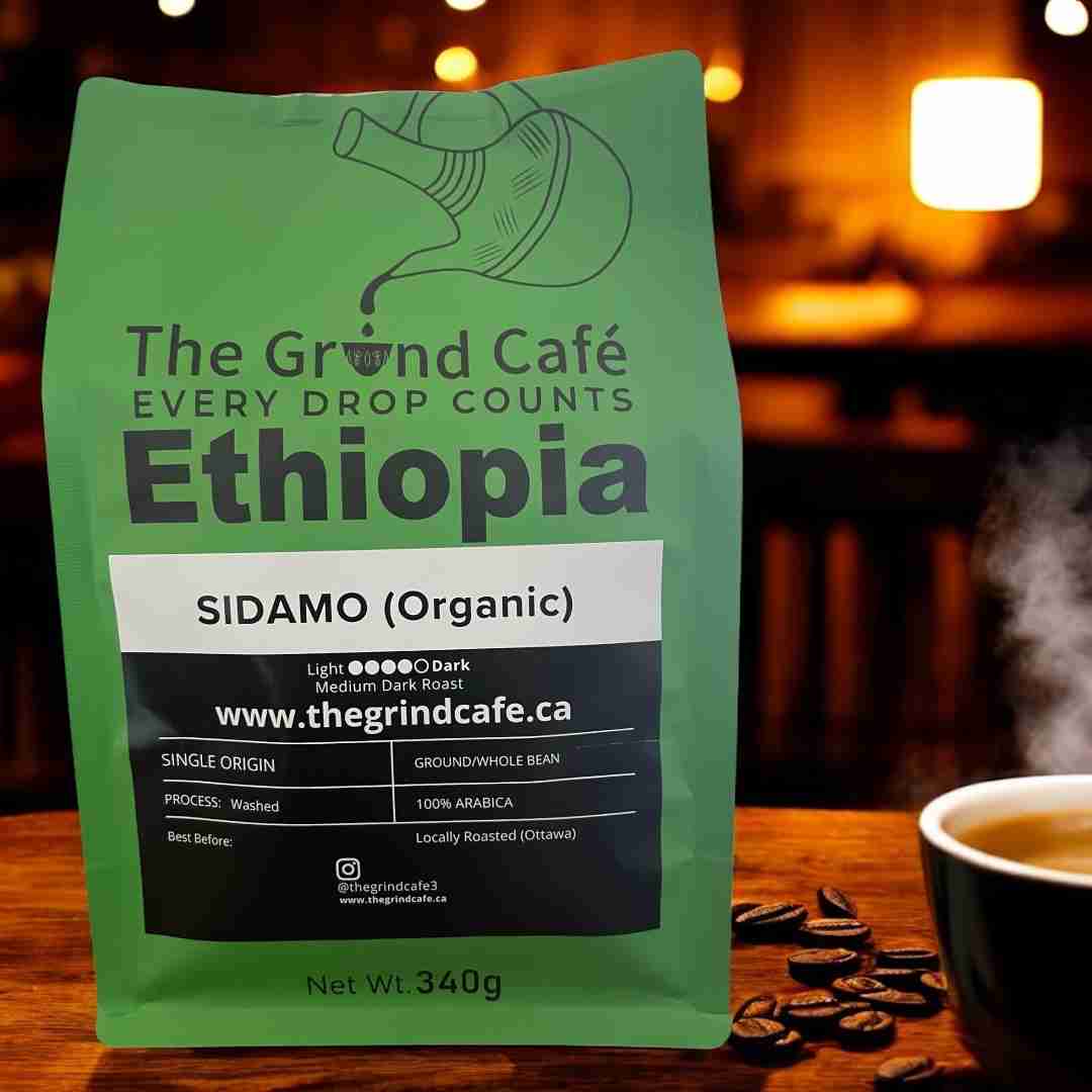 Yirgacheffe coffee bag